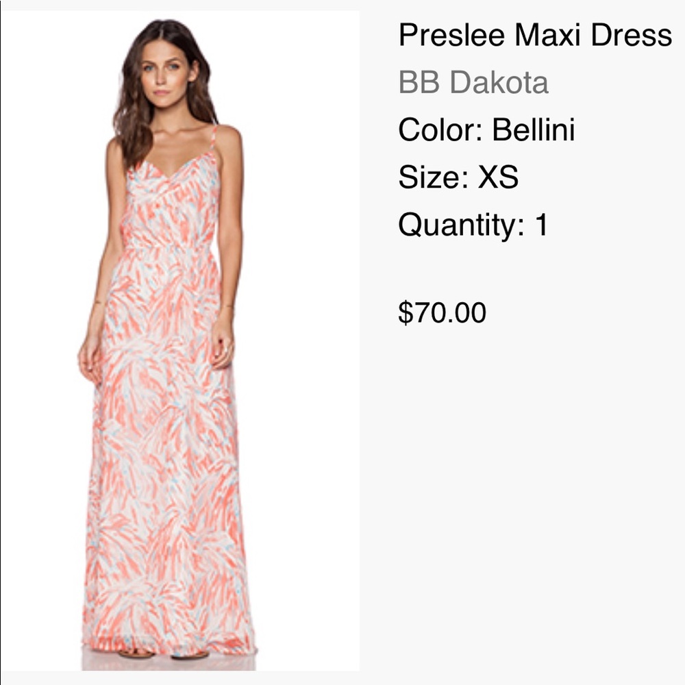 BB Dakota Preslee Maxi Dress